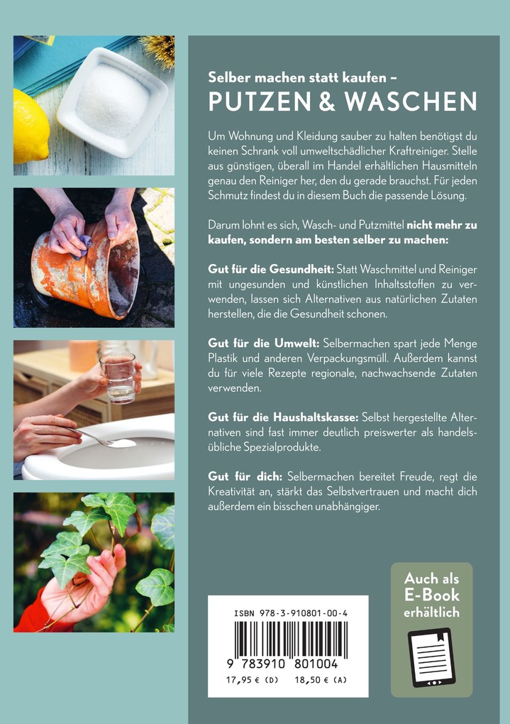 Weitere Ansicht: Selber machen statt kaufen - Putzen & Waschen