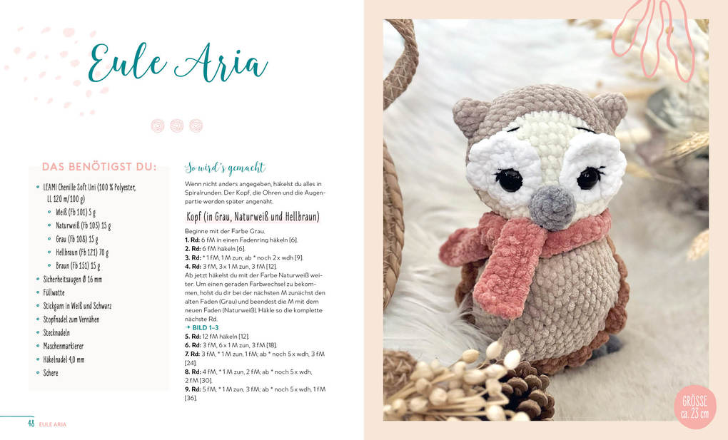 Weitere Ansicht: Amigurumis - soft and cosy! | SPIEGEL-Bestseller Platz 1 | Annemarie Sichermann