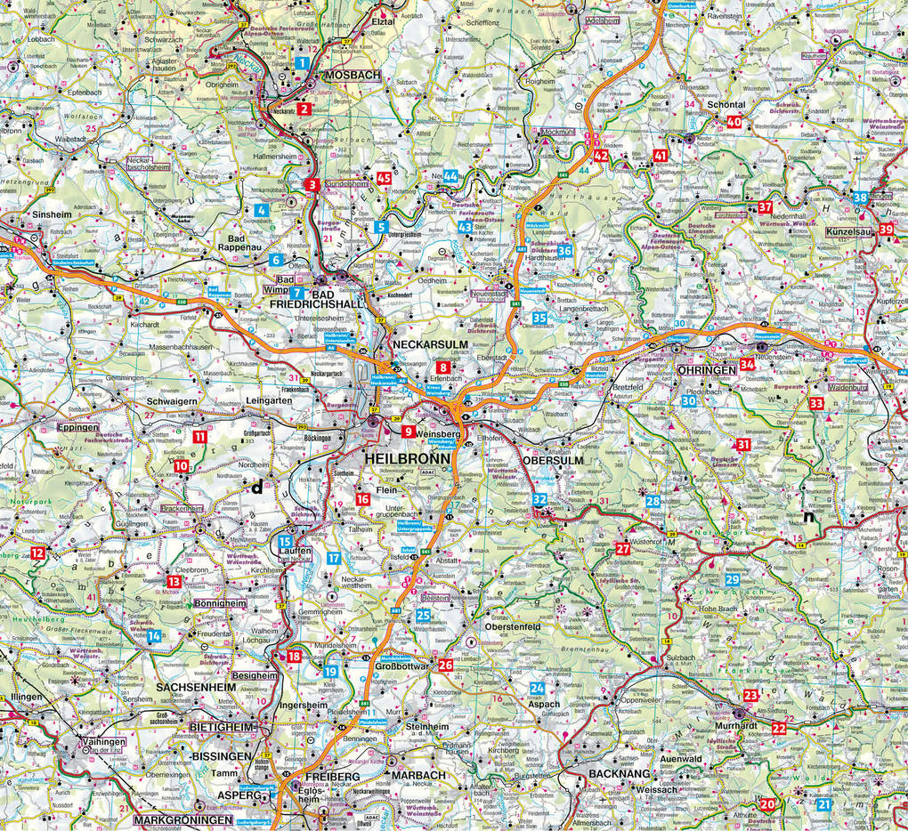 Weitere Ansicht: ROTHER Wanderbuch Wandern und Einkehren - Heilbronner Land | Albrecht Ritter