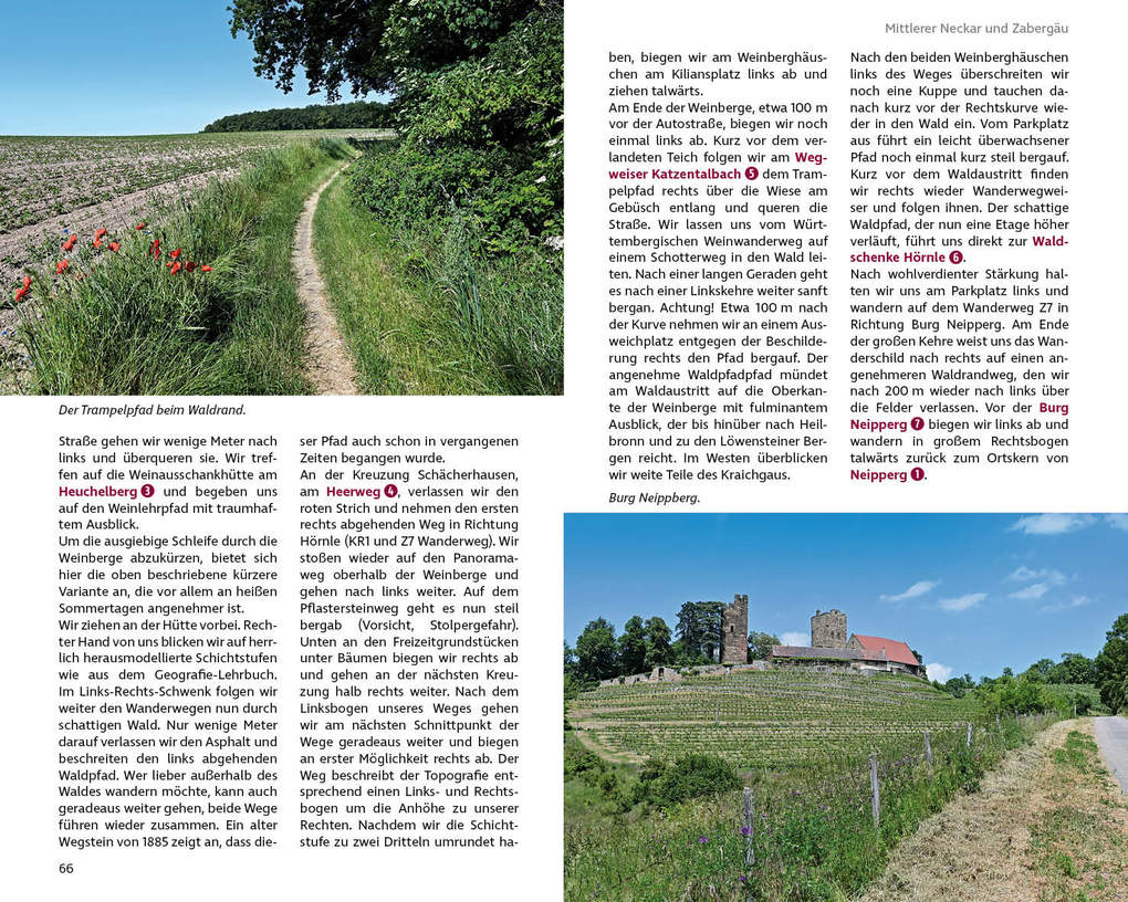 Weitere Ansicht: ROTHER Wanderbuch Wandern und Einkehren - Heilbronner Land | Albrecht Ritter