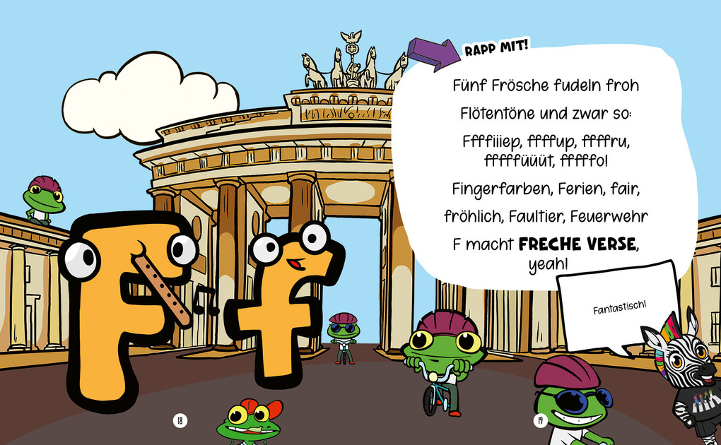 Weitere Ansicht: Das ABC-Buch mit dem ABCebra - B wie Boom Schakkalakka | DIKKA, Anna Taube