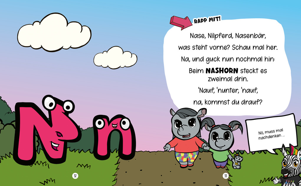 Weitere Ansicht: Das ABC-Buch mit dem ABCebra - B wie Boom Schakkalakka | DIKKA, Anna Taube