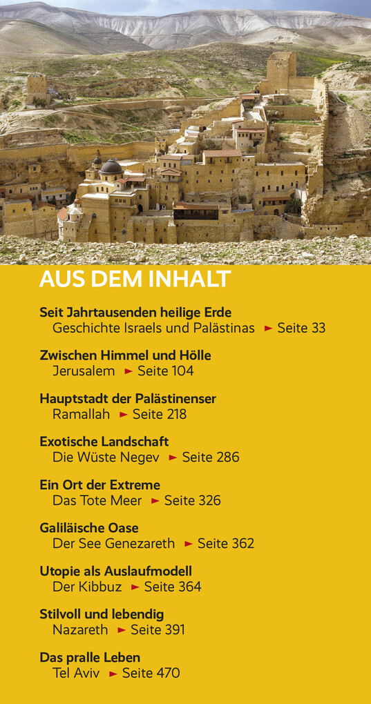 Weitere Ansicht: TRESCHER Reiseführer Israel und Palästina | Jens Wiegand