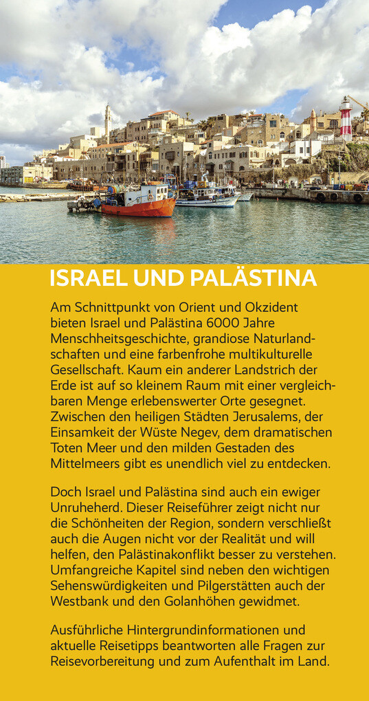 Weitere Ansicht: TRESCHER Reiseführer Israel und Palästina | Jens Wiegand