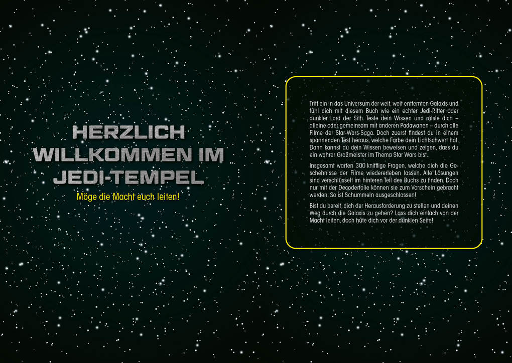 Weitere Ansicht: Das inoffizielle Quiz für Star Wars-Fans | Jakob Sam
