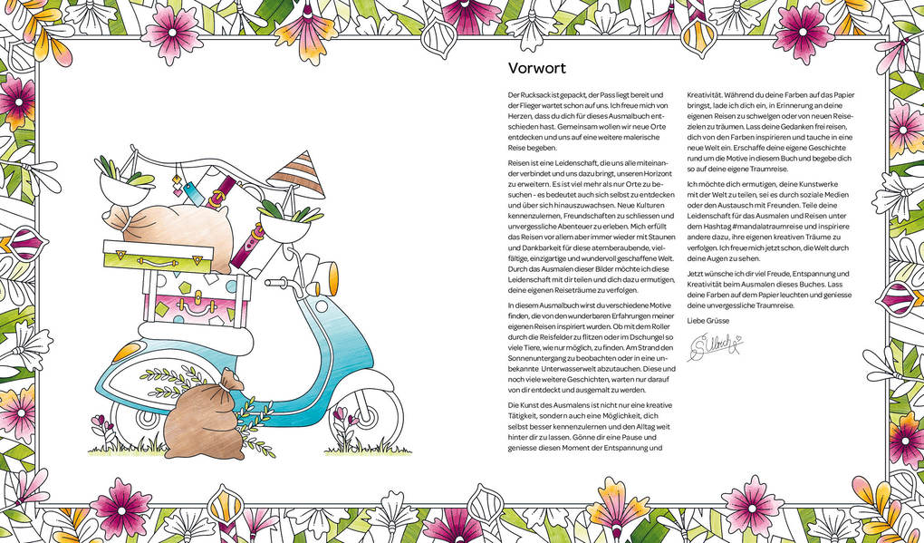 Weitere Ansicht: Meine Ausmalpause: Mandala-Traumreise | Céline Silvana Ulrich