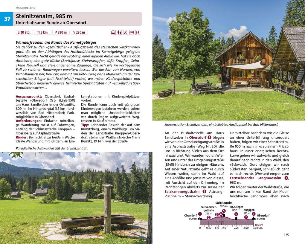 Weitere Ansicht: ROTHER Wanderbuch Wandern zu Almen & Hütten - Salzkammergut | Franz Hauleitner