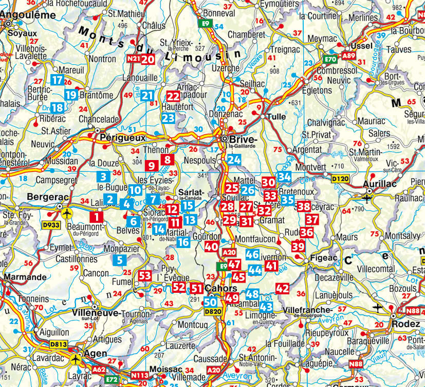 Weitere Ansicht: Dordogne - Périgord, Quercy, Vallée du Lot | Peter Brück