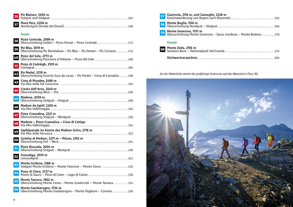 Weitere Ansicht: Gratwandern Südschweiz | Bernd Jung, Iris Kürschner