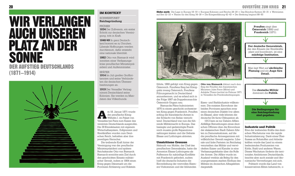 Weitere Ansicht: Big Ideas. Der Erste Weltkrieg | Tim Cooke, Jacob Field, Andrew Kerr-Jarrett, Michael Kerrigan, David Anderson