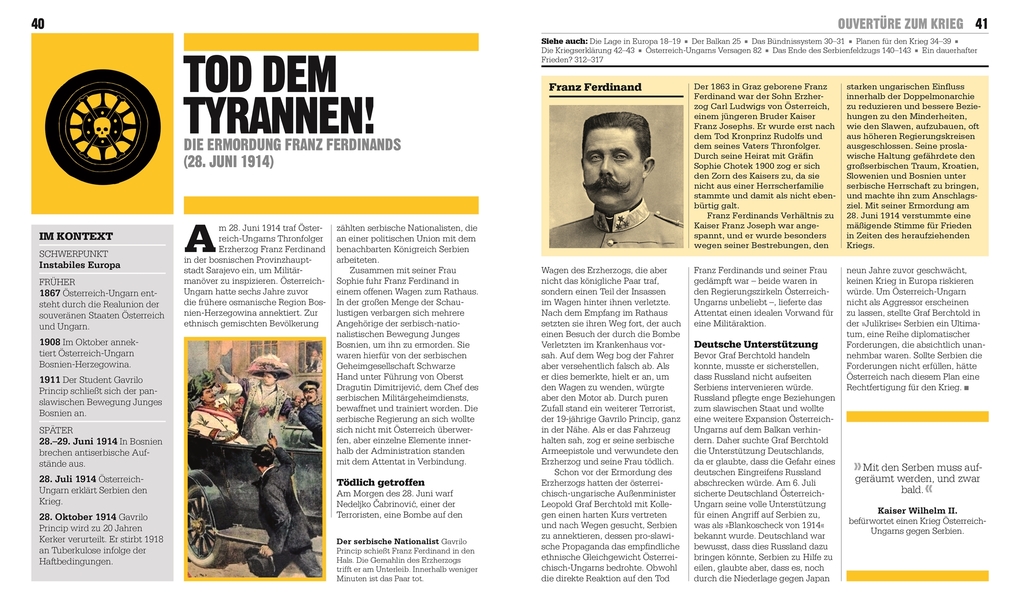 Weitere Ansicht: Big Ideas. Der Erste Weltkrieg | Tim Cooke, Jacob Field, Andrew Kerr-Jarrett, Michael Kerrigan, David Anderson