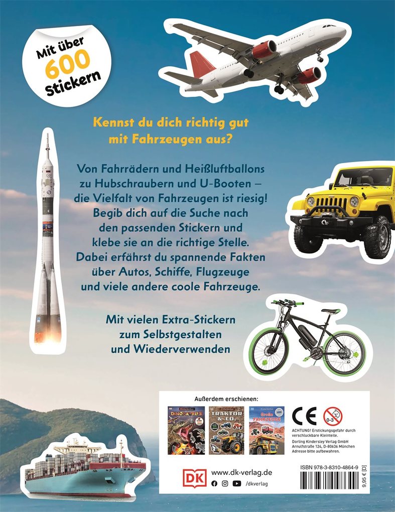 Weitere Ansicht: Sticker-Lexikon. Fahrzeuge