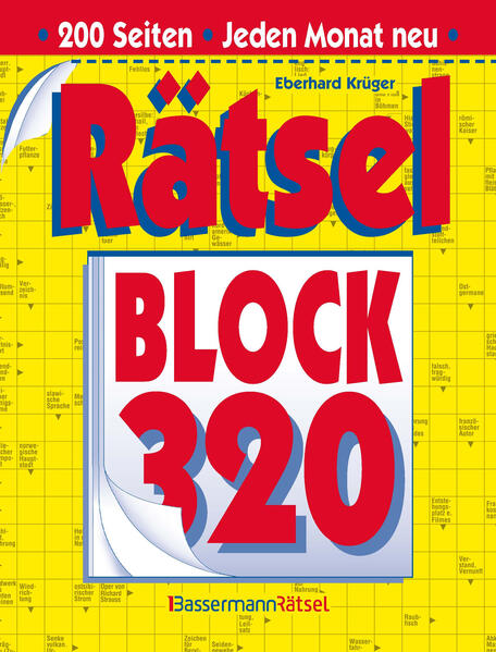 Produktbild: Rätselblock 320 (5 Exemplare à 2,99 EUR) | Eberhard Krüger