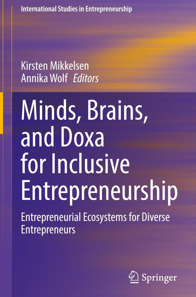 Produktbild: Minds, Brains, and Doxa for Inclusive Entrepreneurship
