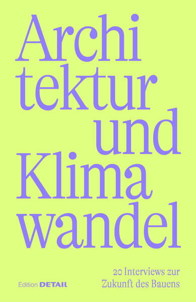 Produktbild: Architektur und Klimawandel