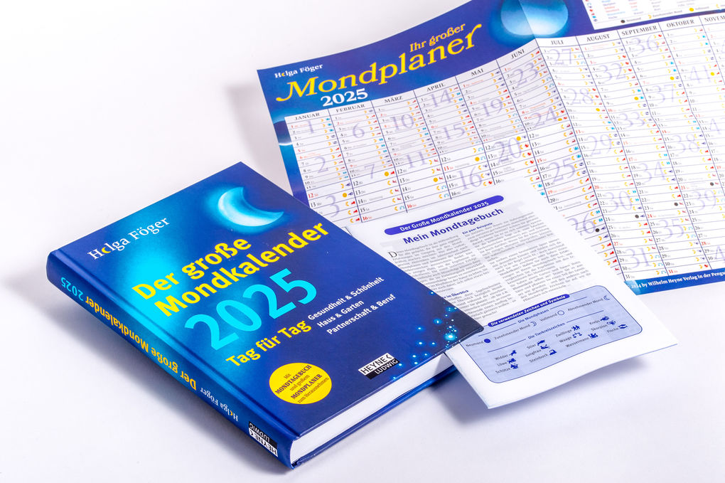 Weitere Ansicht: Der große Mondkalender 2025 | Helga Föger