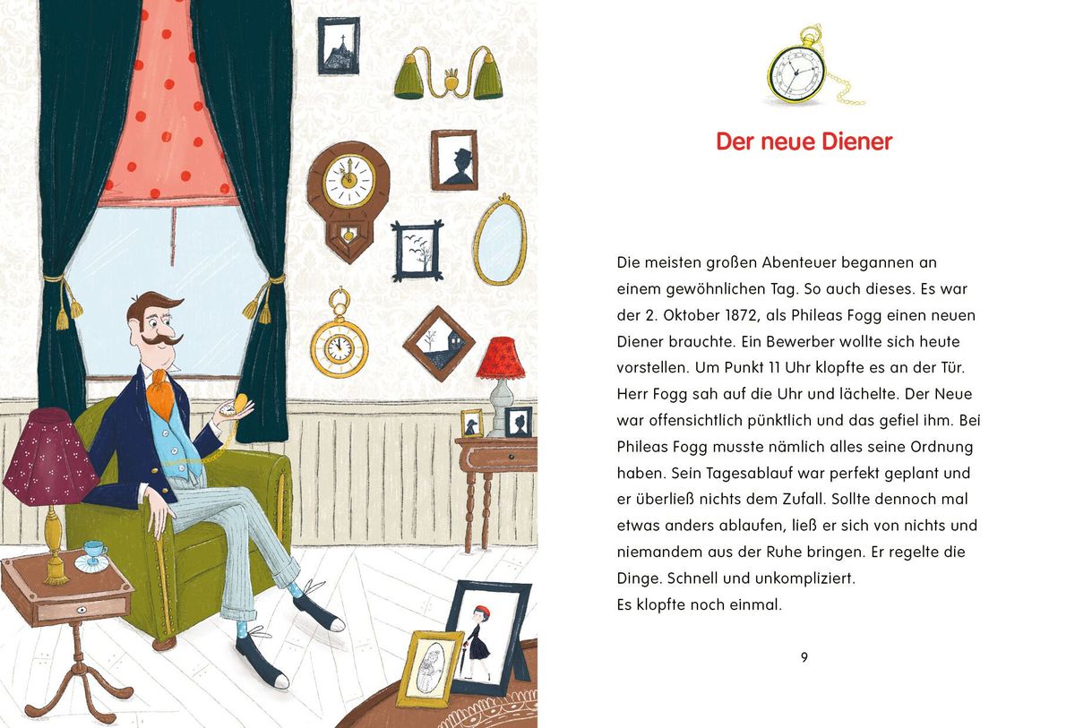 Weitere Ansicht: In 80 Tagen um die Welt | Jules Verne, Sven Gerhardt