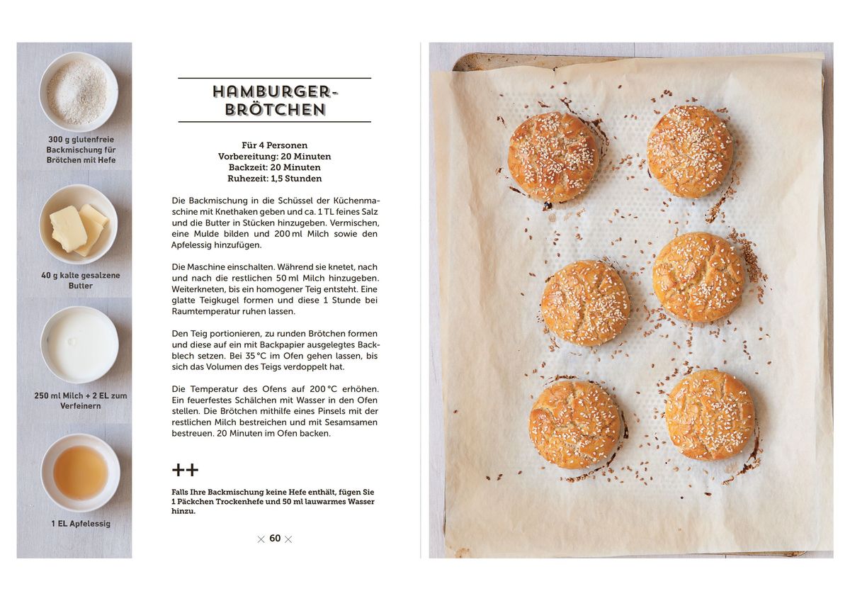 Weitere Ansicht: Glutenfreie Rezepte mit nur 4 Zutaten | Alexandra Beauvais