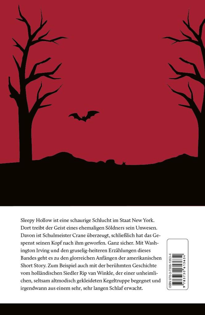 Weitere Ansicht: Sleepy Hollow. Unheimliche Geschichten | Washington Irving