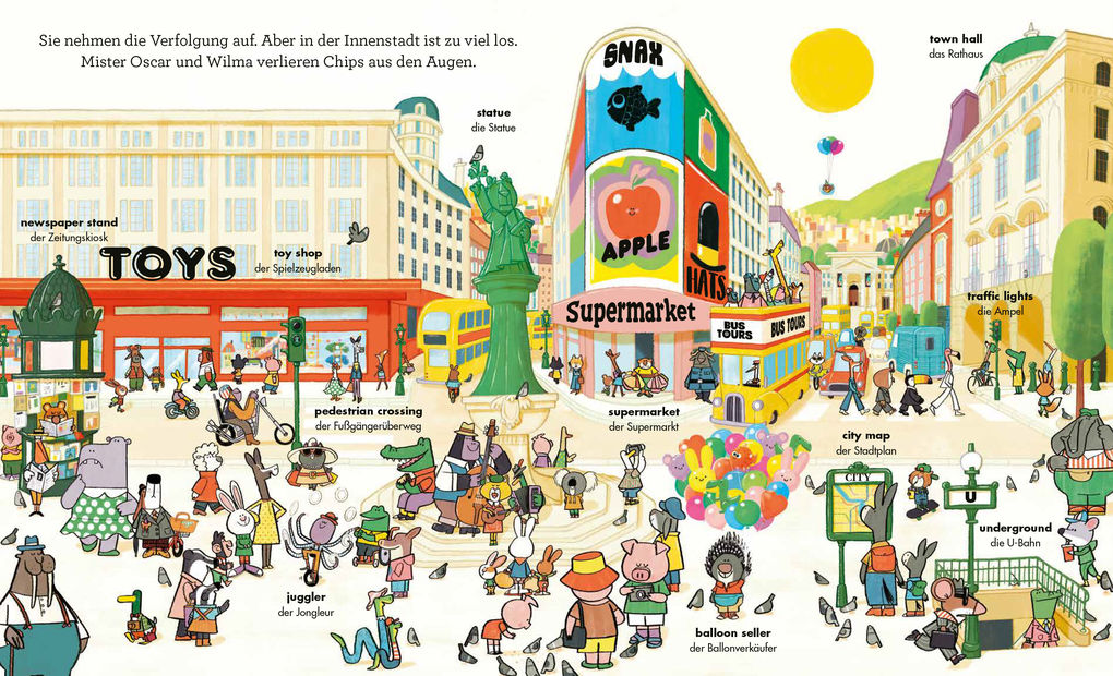Weitere Ansicht: Mister Oscar in der Stadt | Jim Field