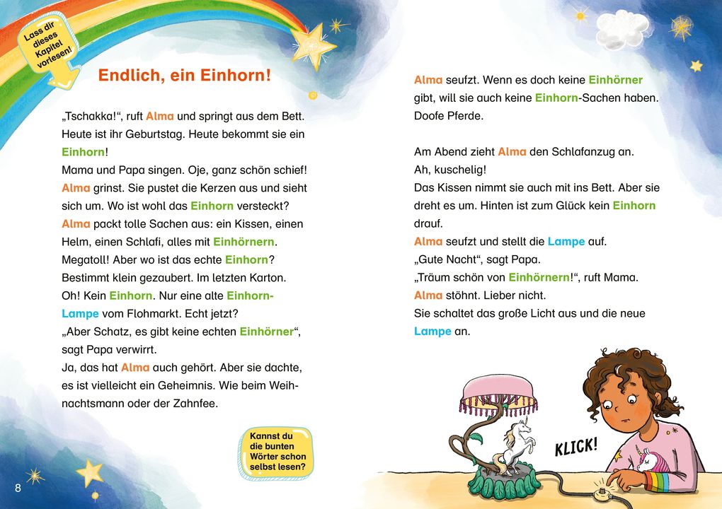 Weitere Ansicht: Endlich ein Einhorn! | Sandra Grimm
