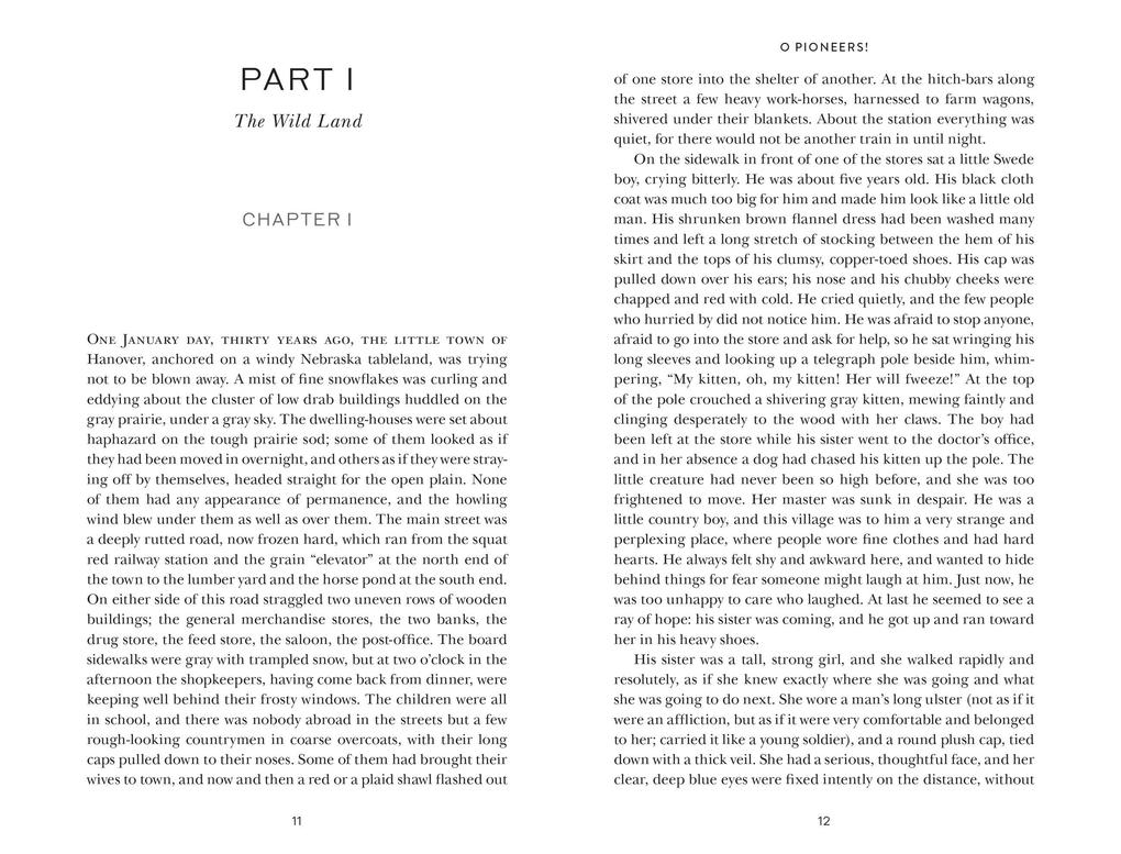 Weitere Ansicht: O Pioneers! | Willa Cather