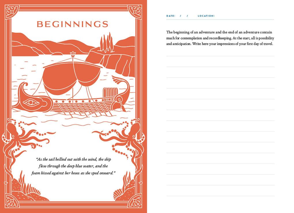 Weitere Ansicht: The Odyssey Travel Journal | Union Square & Co.