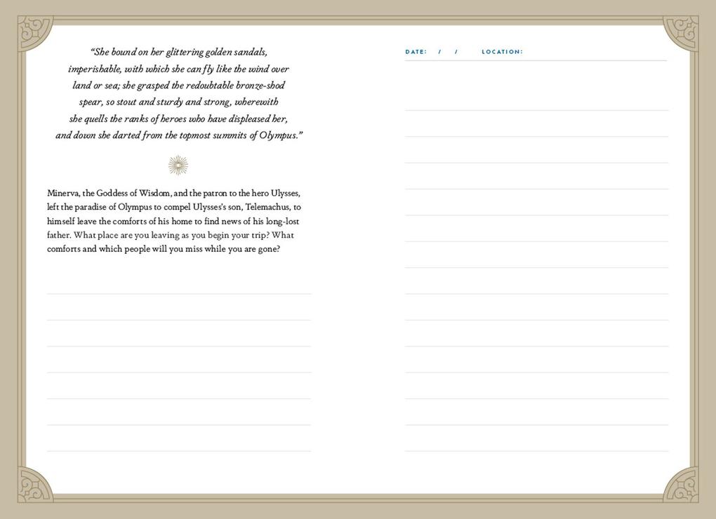 Weitere Ansicht: The Odyssey Travel Journal | Union Square & Co.