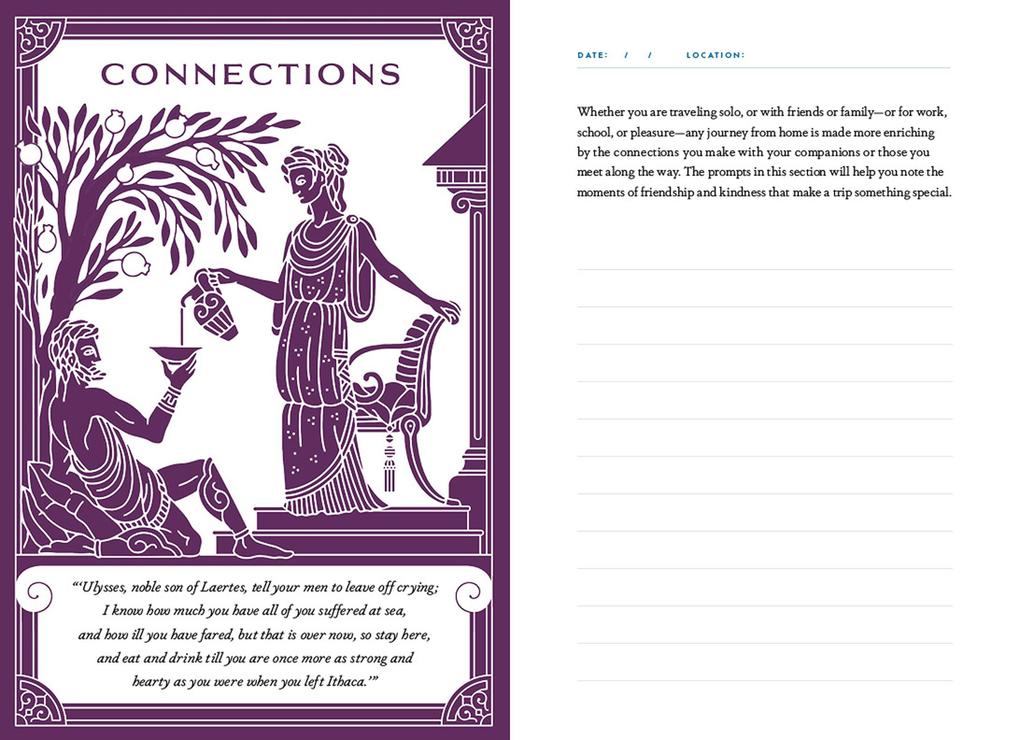 Weitere Ansicht: The Odyssey Travel Journal | Union Square & Co.
