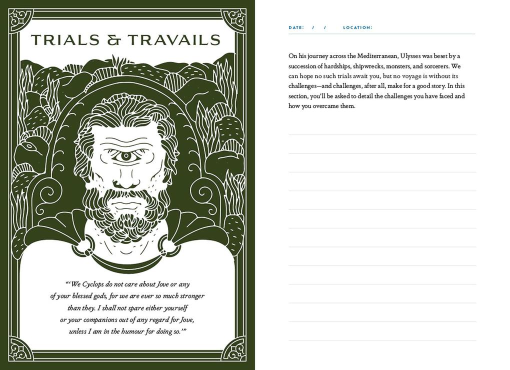 Weitere Ansicht: The Odyssey Travel Journal | Union Square & Co.
