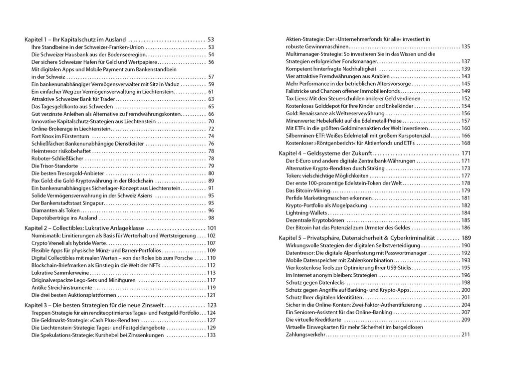 Weitere Ansicht: Kapitalschutz first | Markus Miller