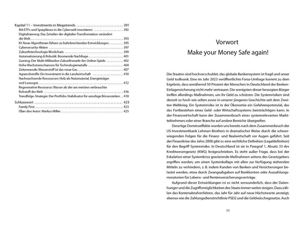 Weitere Ansicht: Kapitalschutz first | Markus Miller