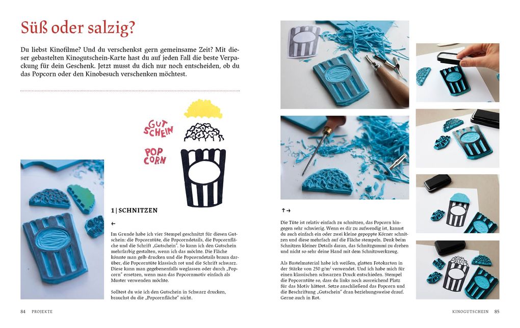 Weitere Ansicht: Stempel selber machen | Nadine Bieg