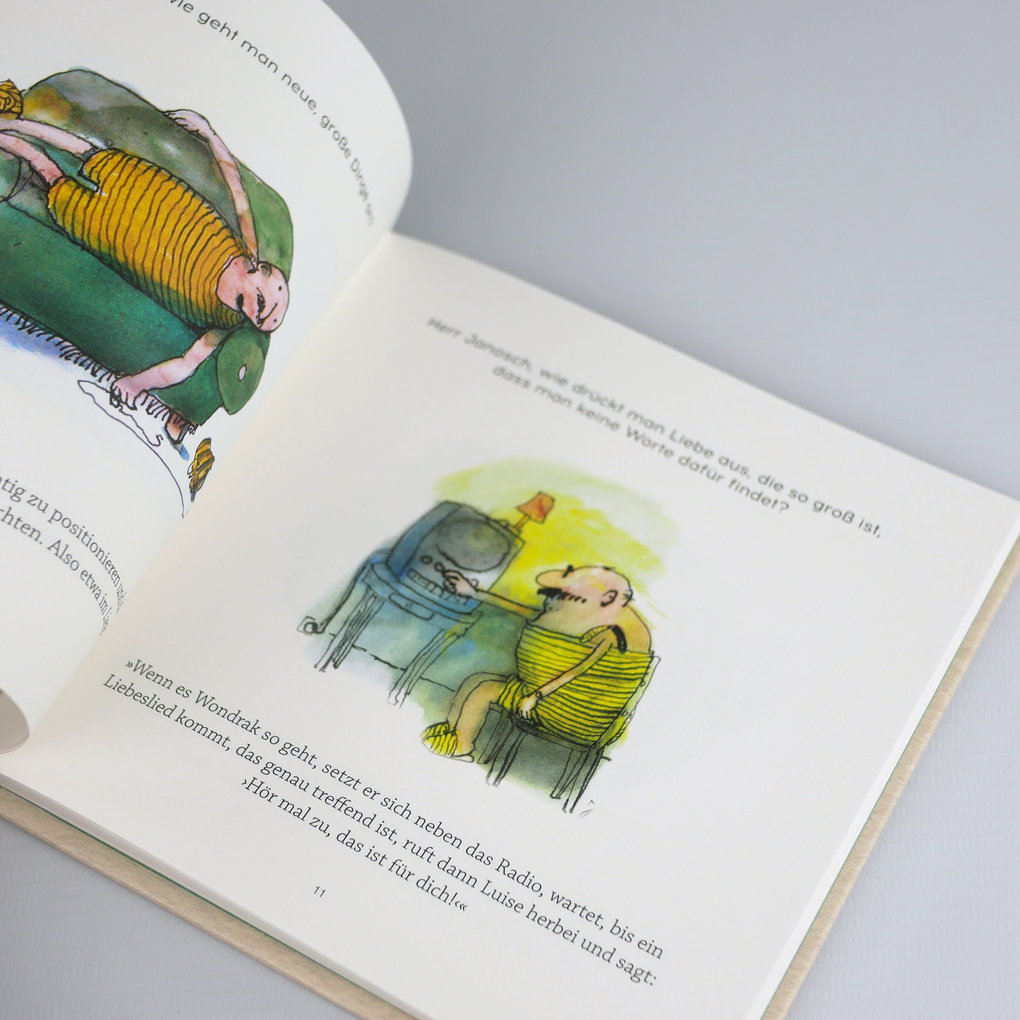 Weitere Ansicht: Herr Janosch, wie ist man sich selbst genug? | Janosch