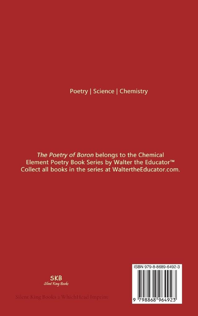 Weitere Ansicht: The Poetry of Boron | Walter the Educator