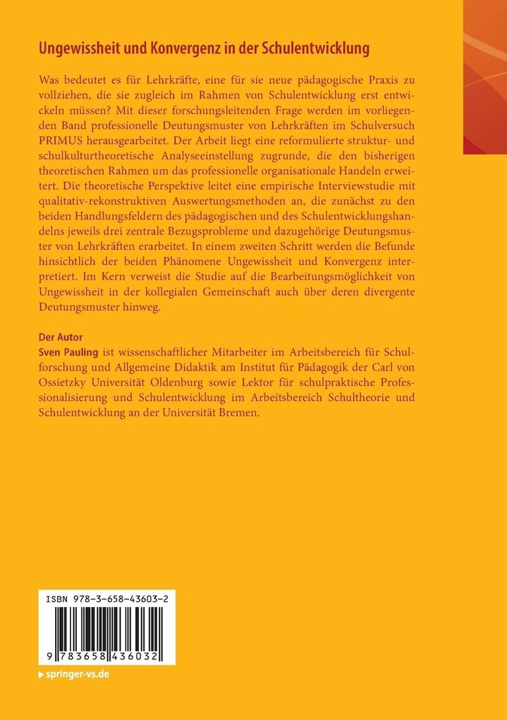 Weitere Ansicht: Ungewissheit und Konvergenz in der Schulentwicklung | Sven Pauling