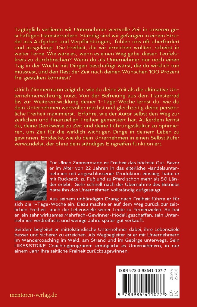 Weitere Ansicht: Die 1-Tage-Woche | Ulrich Zimmermann