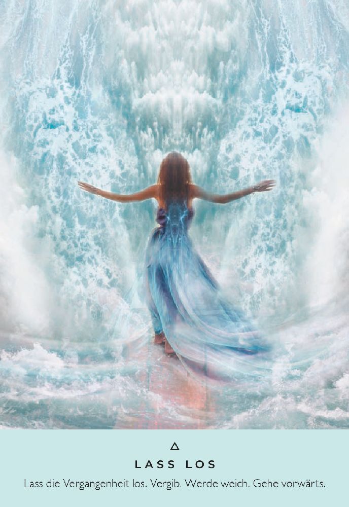 Weitere Ansicht: Healing Waters Orakel - 44 Karten mit Botschaften und Anleitungen | Rebecca Campbell