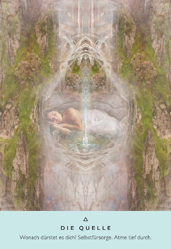 Weitere Ansicht: Healing Waters Orakel - 44 Karten mit Botschaften und Anleitungen | Rebecca Campbell