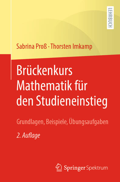 Produktbild: Brückenkurs Mathematik für den Studieneinstieg | Sabrina Proß, Thorsten Imkamp