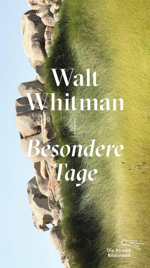 Produktbild: Besondere Tage | Walt Whitman