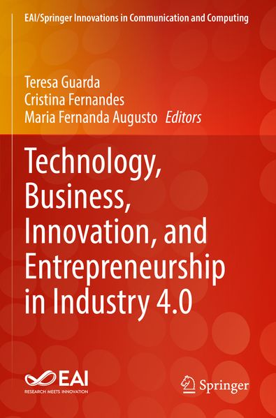 Produktbild: Technology, Business, Innovation, and Entrepreneurship in Industry 4.0