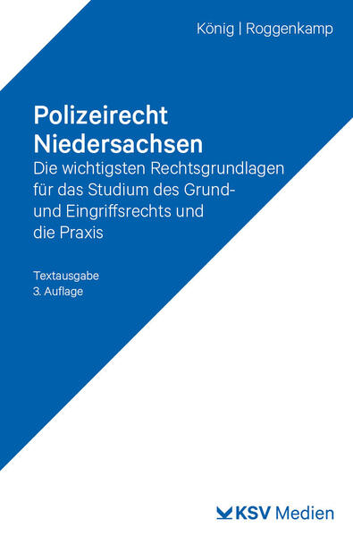 Produktbild: Polizeirecht Niedersachsen | Kai König, Jan D Roggenkamp