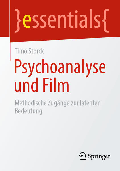 Produktbild: Psychoanalyse und Film | Timo Storck