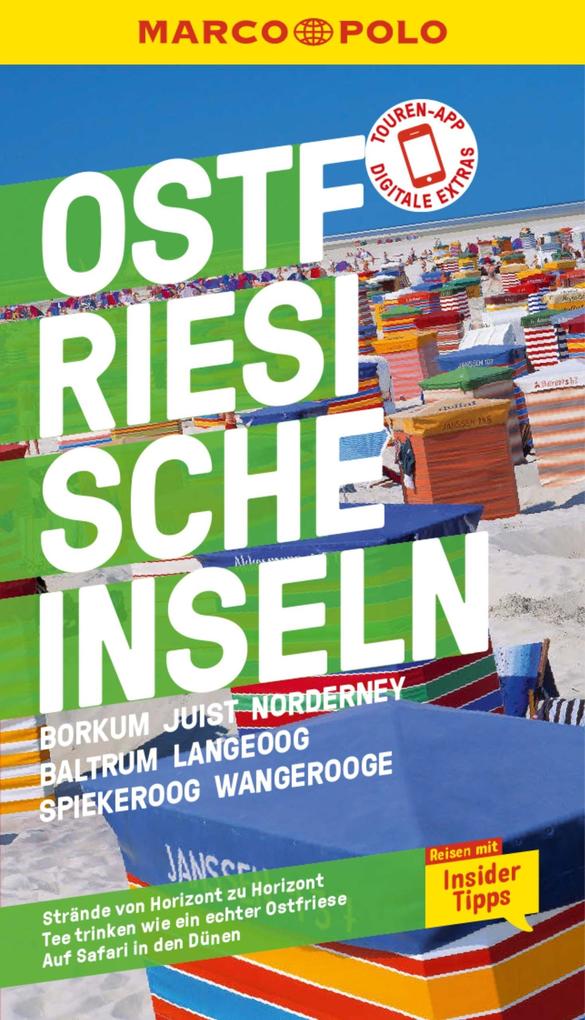 Produktbild: MARCO POLO Reiseführer E-Book Ostfriesische Inseln, Baltrum, Borkum, Juist, Langeoog | Volker Kühn, Klaus Bötig