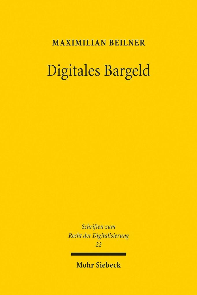 Produktbild: Digitales Bargeld | Maximilian Beilner