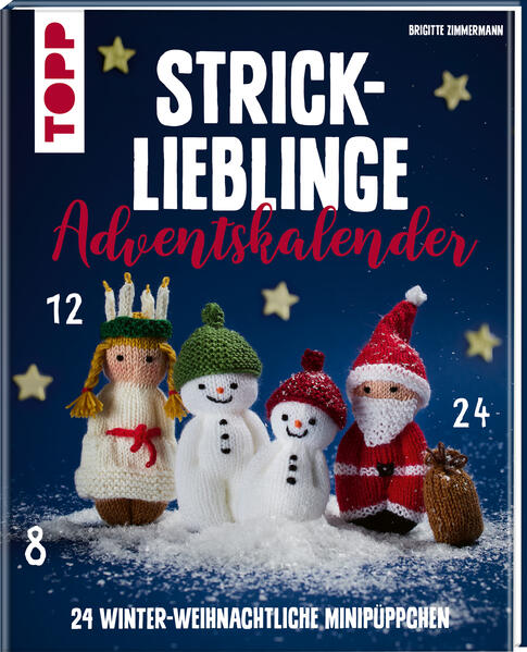 Produktbild: Strick-Lieblinge Adventskalender. Adventskalenderbuch | Brigitte Zimmermann