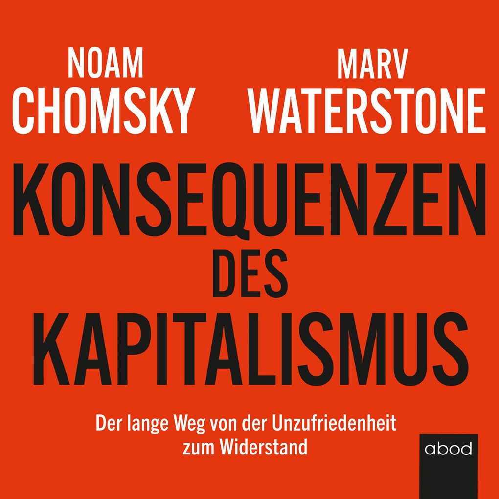 Produktbild: Konsequenzen des Kapitalismus | Marv Waterstone, Noam Chomsky