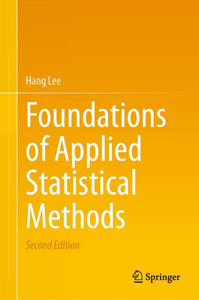 Produktbild: Foundations of Applied Statistical Methods | Hang Lee