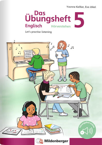 Produktbild: Das Übungsheft Englisch - Hörverstehen 5 | Yvonne Keßler, Eva Jökel